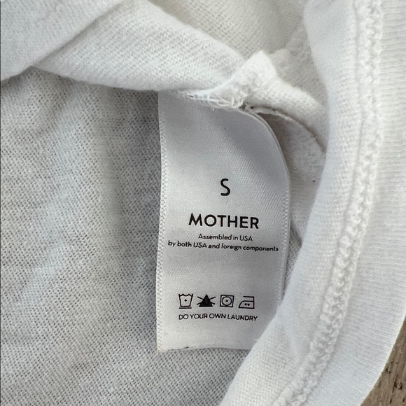 MOTHER Short Sleeve Tees - Black, White, and Red - Picture 5 of 6